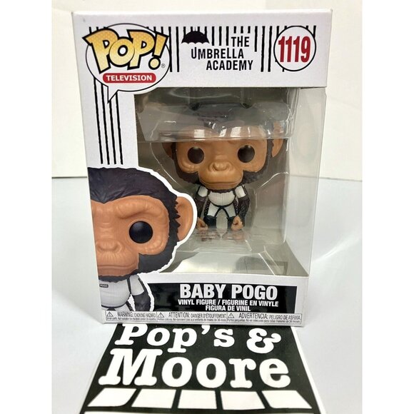 Funko Pop! The Umbrella Academy: Baby Pogo 1119 Vinyl Figure Pre-owned - Picture 2 of 10